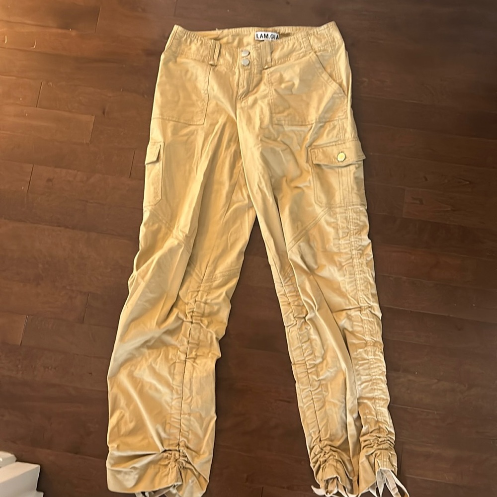 I.AM.GIA Khaki colored cargo pants